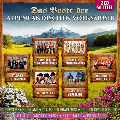 Das Beste der Alpenlaendischen Volksmusik Folge 1 [2CD]