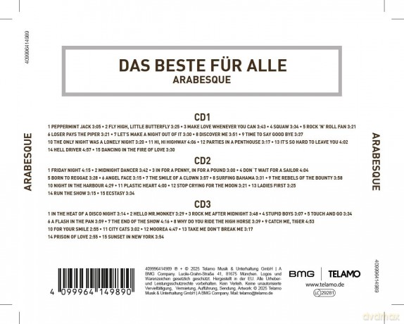 Arabesque: Das Beste fur Alle [3CD]