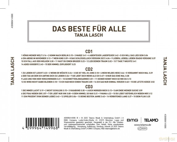 Tanja Lasch: Das Beste fur Alle [3CD]