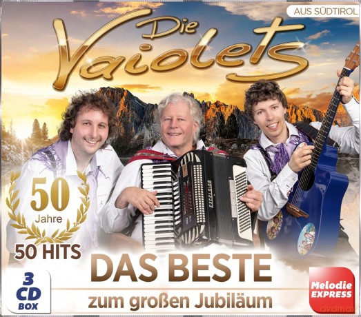 Die Vaiolets: Das Beste zum grossen Jubilaeum - 50 Jahre 50 Hits [3CD]