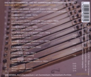 Das Kunstharmonium - Hommage a Victor Mustel [CD]