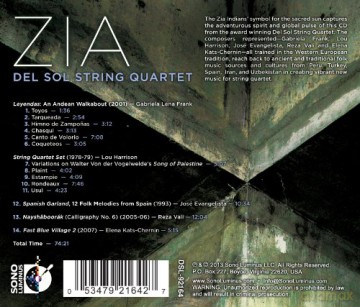 Del Sol String Quartet - ZIA [CD]