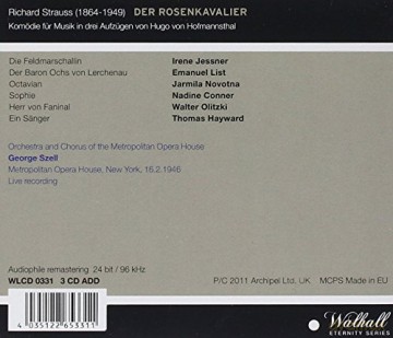Richard Strauss: Der Rosenkavalier [3CD]