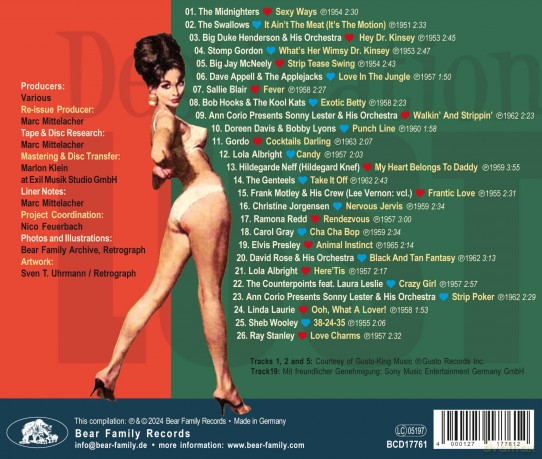 Destination Lust 3 (Erotic Fantasies From The Vaults) [CD]