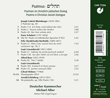 Deutscher Kammerchor - Psalmus [CD]