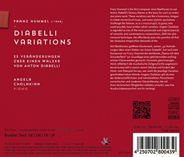 Franz Hummel: Diabelli-Variationen [CD]