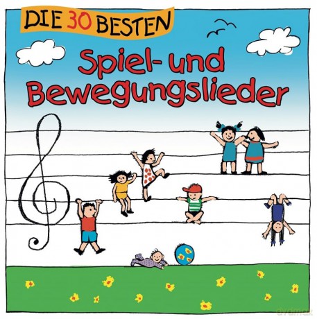 Die 30 besten Spiel- und Bewegungslieder (Limited) (Red) [Winyl]