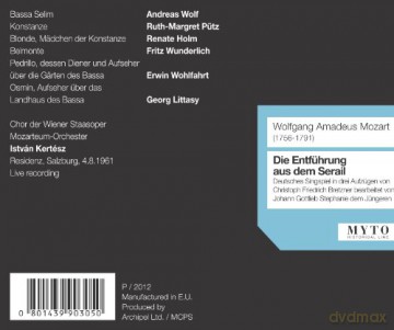 Wolfgang Amadeus Mozart: Die Entfuhrung aus dem Serail [2CD]