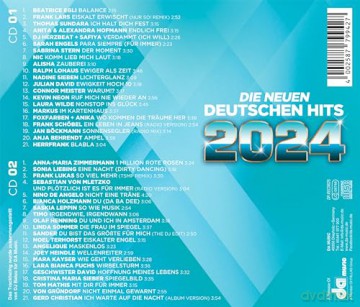 Die neuen deutschen Hits 2024 [2CD]