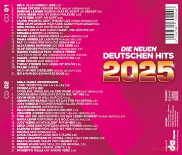 Die neuen deutschen Hits 2025 [2CD]