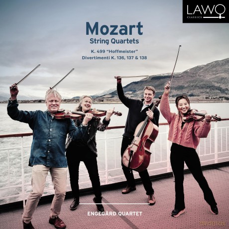 Wolfgang Amadeus Mozart: Divertimenti KV 136-138 (Version fur Streichquartett) [CD]