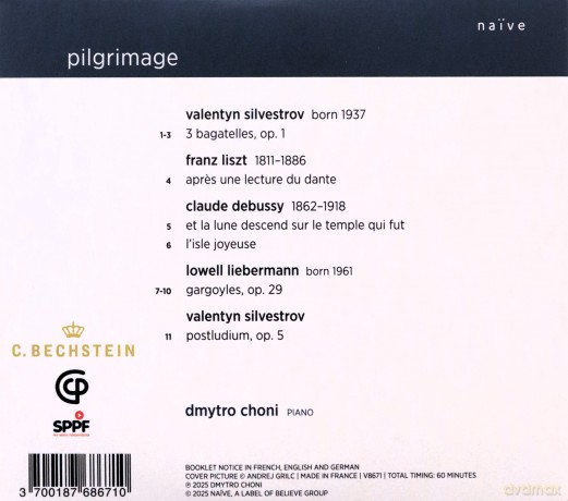Dmytro Choni - Pilgrimage [CD]