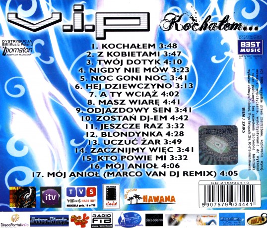 V.I.P: Kochalem [CD]