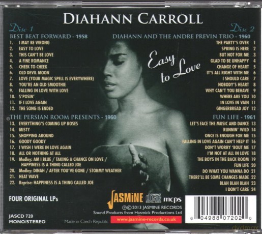 Diahann Carroll: Easy To Love [2CD]