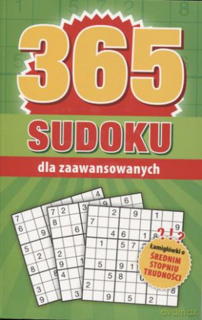 365 Sudoku Dla Zaawansowanych