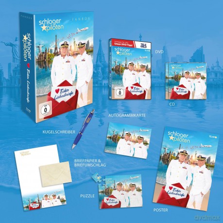 Die Schlagerpiloten: Echte Liebesbriefe (limitierte Fanbox) [2CD]