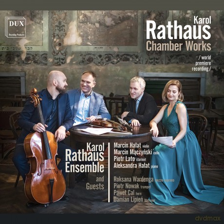 Karol Rathaus: Eine kleine Serenade op.23 fur Klarinette,Fagott,Horn,Trompete,Klavier [CD]