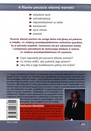 6 Filarów Poczucia Własnej Wartości