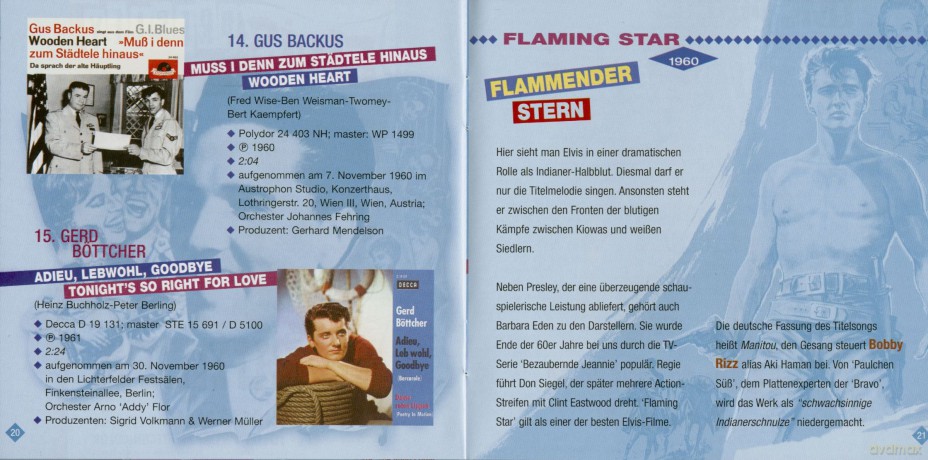 Elvis Hits in deutsch Folge 1 [CD]