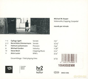 Ensemble Modern Portrait: Michael M.Kasper [CD]