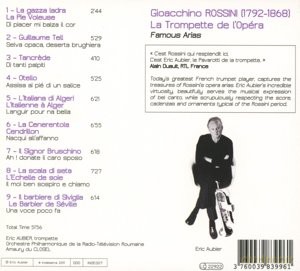 Eric Aubier - Rossini - La Trompette de l'Opera [CD]