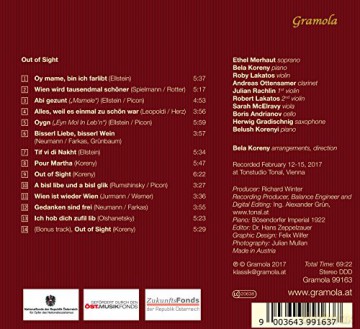 Ethel Merhaut - Out of Sight [CD]