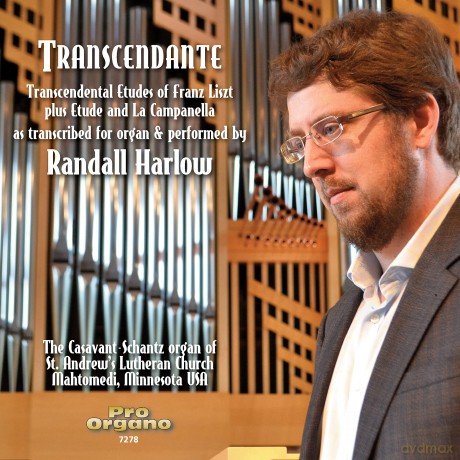 Franz Liszt: Etudes d'execution transcendante (in Transkriptionen fur Orgel) [CD]