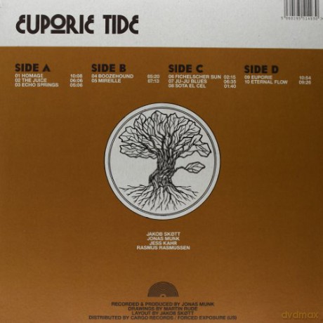 Causa Sui: Euporie Tide (Limited Indie) (2025 Black Vinyl w/ Obi Strip) [2xWinyl]