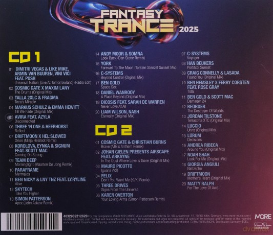 Fantasy Trance 2025 [2CD]