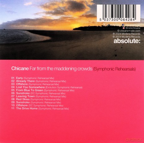 Chicane: Far From The Maddening Crowds [CD]