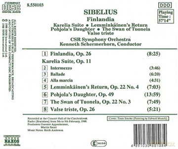 Jean Sibelius: Finlandia op.26,7 [CD]