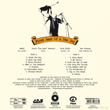 Jaya The Cat: First Beer Of A New Day (Limited) (Reissue) [Winyl]