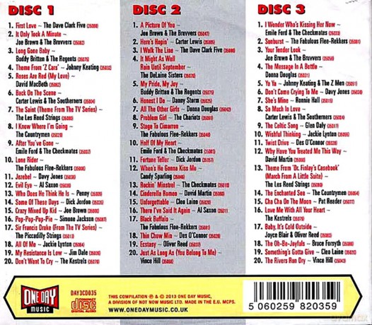 First Love - Picadilly Records Story 1961-62 [3CD]