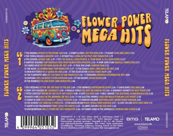 Flower Power Mega Hits [2CD]