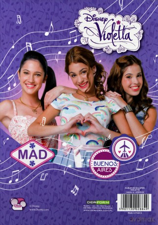 Album Do Naklejek Violetta