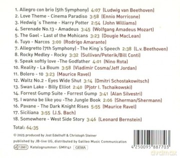 Jazando Guitar Duo: From Beethoven To Hollywood [CD]