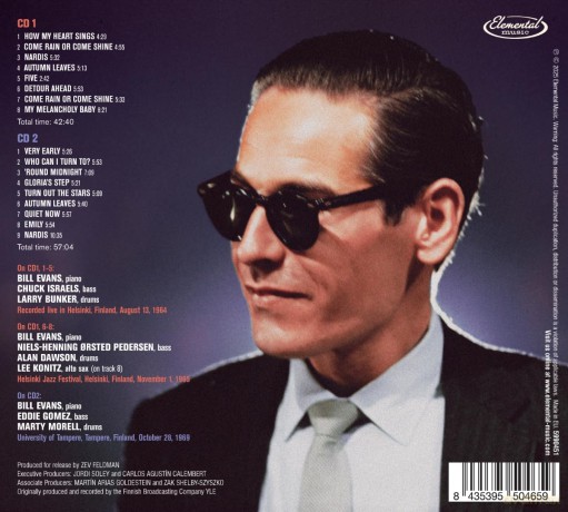 Bill Evans: Further Ahead: Live In Finland 1964 - 1969 [2CD]