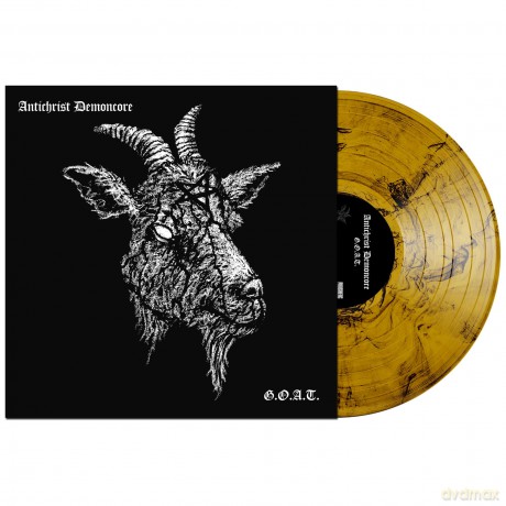 Antichrist Demoncore/Magnun Force/Sex Prisoner: G.O.A.T. (Limited) (Orange W/ Black Marble) [Winyl]