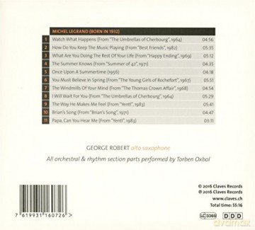 George Robert Plays Michel Legrand [CD]
