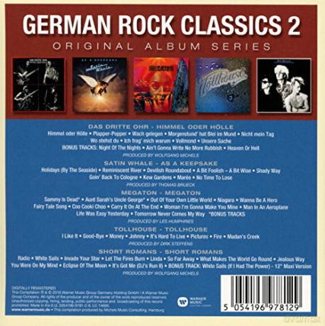 German Rock Classics: Original Album Series Vol.2 [5CD]