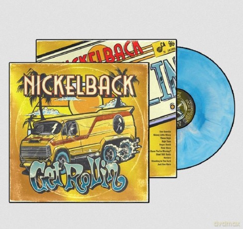 Nickelback: Get Rollin' (Blue/White Galaxy LP) [Winyl]
