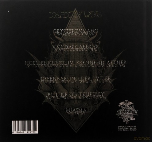 Drudensang: Geysterzvvang [CD]