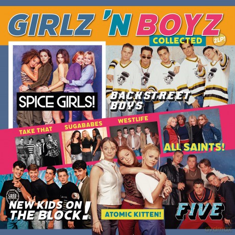 Girlz 'N Boyz Collected (Limited) (LP1: Blue Vinyl/ LP2: Pink) [2xWinyl]