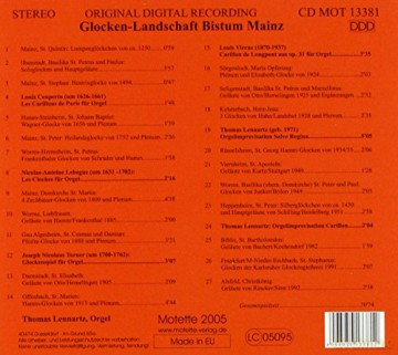 Glockenlandschaft Bistum Mainz [CD]