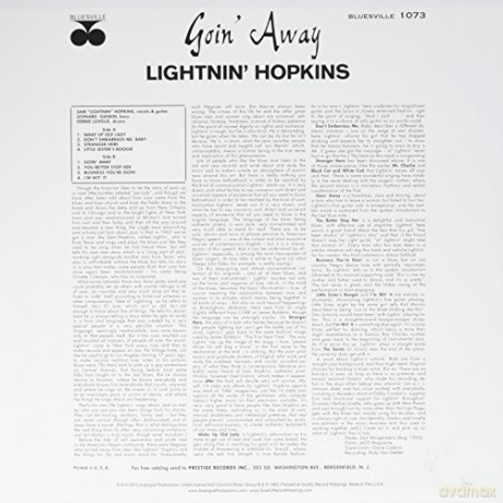 Sam Lightnin' Hopkins: Goin' Away (stereo) [Winyl]