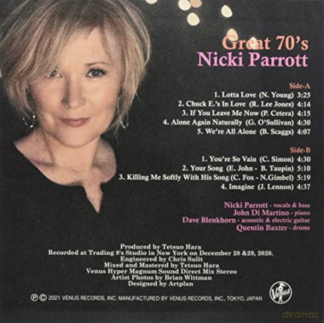 Nicki Parrott: Great 70's [Winyl]