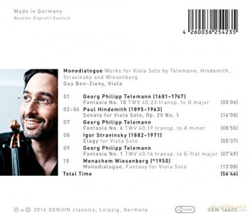 Guy Ben-Ziony - Monodialogue [CD]