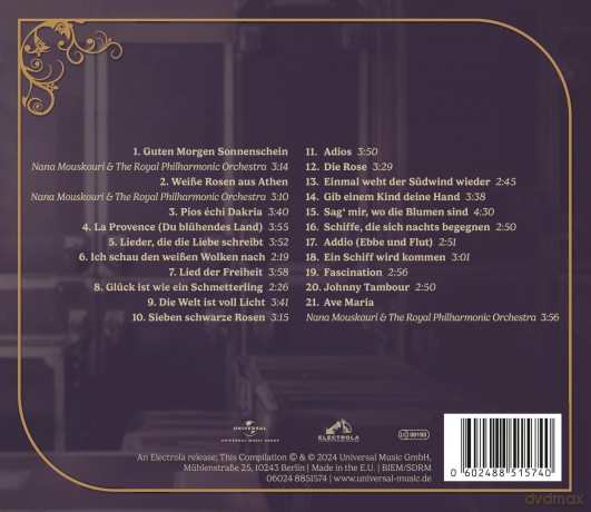 Nana Mouskouri: Happy Birthday, Nana [CD]