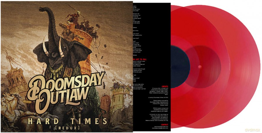 Doomsday Outlaw: Hard Times (remastered) (Redux Version) (Red) [Winyl]