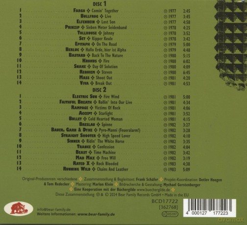 Heavy Kraut! Vol. 2: Wie der Hardrock nach Deutschland kam [2CD]